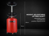 T-REX 60L Mobile Waste Oil Drainer Tank, Telescopic, for Car Engine, Workshop V219-VHWWODTR6STA