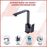 Kitchen Mixer Tap Faucet - Laundry Bathroom Sink V63-826271
