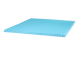 Giselle 8cm Memory Foam Mattress Topper Gel Egg Crate Foam Bamboo King MATTRESS-TOP-EC-BAM-8-K