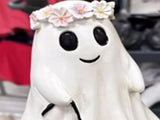 Ghost Walking Dog Statue Multipurpose Innovative Exquisite Decorative Resin Ghost Walking Dog Decor V1294-YM0901-3115240064812