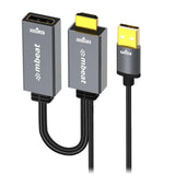 mbeat Tough Link HDMI to DisplayPort Adapter with USB Power Seamless Signal Transfer Plug-and-Play V1202-V2-CBMB-MB-XAD-HDDPU