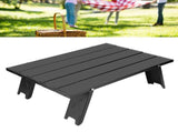 Mini Portable Aluminium Alloy Folding Table Outdoor Camping BBQ Picnic Table Black V1294-YM0901-3111200232911