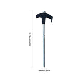 Chmadoxn Tent Stakes Heavy Duty, 8 Inch Screw in Tent Stakes, Ground Anchors Screw in, Tent Pegs V1189-WXFWAL-20260326-02927
