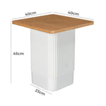 Clara Dusk Natural Side Table V264-TAB-724C-NTR