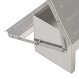 11L Automatic Chook Chicken Feeder Poultry Auto Treadle Aluminium Metal Feeders V238-SUPDZ-32677248434256
