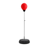 Everfit Adult Punching Bag Stand 150cm Adjustable Freestanding with Gloves and Pump BOXING-A-150-RD
