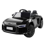 Kids Ride On Car Audi R8 Licensed Sports Electric Toy Cars Black RCAR-R8-S-BK