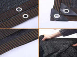 20m x 2m Fence Windscreen Privacy Screen Shade Cover Black Fabric Mesh Garden V63-931971
