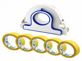 Painters Masking Tape Dispenser Handheld Tape Applicator Tool for Wall Edge Trim Door Frame Window V1341-ZY-GEX2NYA6-2BLUE