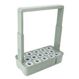 Hydroponics Growing System Indoor Garden 15 Pods Hydrophonics Planter Grower with LED Grow Light for V1294-YM0901-3111240173611