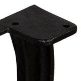 Dining Table Legs 2 Pcs X-frame Cast Iron 43_245432