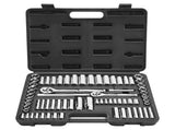 Socket Set, 69 Pieces, 9.5 & 6.4 mm Drive Socket and Ratchet Set, SAE and Metric, Deep and Standard, V952-TTJLBSZJTTJLJ85A3001V0