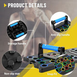 Multifunctional Folding Push-up Board, Home Fitness Push-up Stands, Versatile Home Exercise V1106-ZDFWCB001