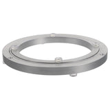 Dining Table Rotating Bearing Plated Silver Aluminium Alloy Smooth Round Swivel Plate for Home Use V1369-AZ3-W-15909
