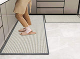 Marlow Kitchen Rug 2PCS Woven Non Slip Absorbent Grey FR2044-GY_NZ