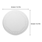 Round Aluminium Pizza Pan with Perforated Design Nonstick Baking Tray for Home Use V1192-AZ-W-22642