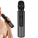 Multifunctional Wireless Bluetooth Karaoke Microphone Pink V1263-JX-6968-2