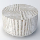 PURIST MOTHER OF PEARL HAND MADE COFFEE TABLE V742-FEH1