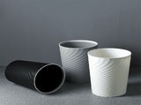 Small Trash Can, 3Pcs Bathroom Trash Can, Slim Round Waste Basket, for Kitchen, Dorm, Bedroom, V1366-AZ2-W-15814