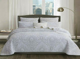 100% Cotton Coverlet Set Majestic White King V442-STT-COVERLET-MAJESTIC-WHITE-KI