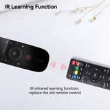 W1 Air Mouse 2.4G Wireless Keyboard Remote Control IR Remote Learning 6- Motion Sense for Smart TV V1370-AZ4-07559