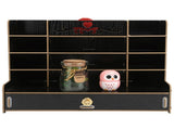 Wooden Storage Box Innovative Desktop Pen Holder Container Stationery Rack OrganizerBlack V1294-YM0721-3117210041511