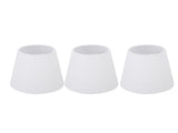 6Pcs White Fabric Lampshade Kit Modern Minimalist Lampshade for Candelabra Floor Table Chandelier V1294-YM0715-3119220085511