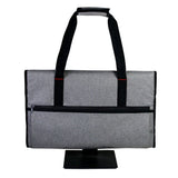 Travel Carrying Case for 27" LCD Screens and Monitors, With Padded Velvet Lining, Protective Monitor V1192-AZ-W-0881