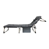 Levede Folding Camping Bed Camp Cots OD1068-DG