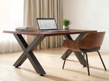 Table Legs, 750 x 760 mm W Steel Furniture Legs, Modular Design, Easy Assembly, 1000 kg Max V952-ZTCFKXX2830I85NBJ001V0