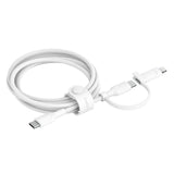 Belkin BoostCharge Pro 2-in-1 Cable Usb-C to USB-C Lightning Connector V578-CAC003FQ1.5MWH