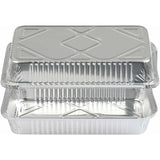 25 pcs Aluminum Foil Trays Barbecue Accessory For Cooking, ROasting, Baking, Freezing And Storing V1188-MS-227-0654