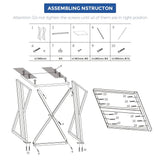 Dryer Stand Over Front Loading Washing Machine, 100kg Heavy Duty Steel Stacking Kit, 102x67x60cm XFYA-DS-WH