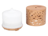 Aroma Diffuser 300ml Colorful LED Light Remote Control 35db Mute Hollow Wood Grain Appearance V1294-YM0901-3113210107811