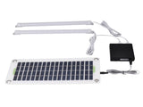 Solar Light Tube 30W 12V5V Dual USB LED Solar Panel Powered Camping Tent Light with Waterproof V1294-YM0901-3111240067411