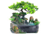 Small Rockery with Spray Fountain Waterfall Fog Water Pump Atomizer V1294-YM0901-3111200130611