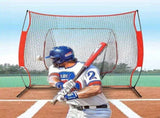 Portable Baseball Training Net Stand Softball Practice Sports Tennis V63-827091