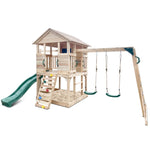 Lifespan Kids Kingston Cubby House with 2.2m Green Slide V420-LKCH-KING-GRN