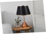 Fabric Lampshade Desk Black Mini Accessories Side Table Lampshade Drum Lamp Shades for Table Lamps V1192-AZ-W-10720