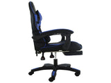 Sarantino Cueva Reclining High Back Office Gaming Chair Seat Retractable Footrest Office Comput CHR-ASA-CUE-BKBU