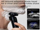 Men's 3-Head Electric Rotary Shaver Premium Set - Type-C Rechargeable LCD Grooming Kit for Daily V888-ELOSUNG57014-4