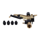 DN25 Rocker Arm Rotating Sprinkler Adjustable Angle Impact Sprinkler Garden Irrigation Tool V1294-YM0901-3111210224811