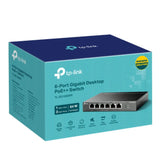 TP-Link TL-SG1006PP 6-Port Gigabit Desktop Switch with 3-Port PoE and 1-Port PoE , 6 10/100/1000 V1202-V2-NWTL-SG1006PP