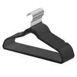 VEVOR Velvet Hangers 50 Pack Black Non-Slip Hangers with 360 Degree Swivel Hook V952-ZRYJ50PCSHS0OTPW4V0