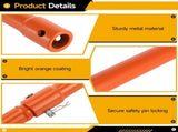 3PCS Auger Extension Bits Set, Including 7.7", 11.4", 19.3", Metal 3/4" Shaft Earth Auger V1192-AZ-W-18527
