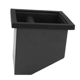 Coffee Knock Box Embedded Bottomless Coffee Knocking Slag Bucket Cafe Bar Powder Grounds Box Black V1294-YM0521-3118230004411