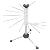 Manual Rotation Pasta Drying Rack Stainless Steel Folding Noodle Rack for Household Kitchen V1294-YM0523-3118220020011