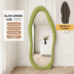 1.7m Standing Maiden Mirror Full Length Aesthetic Full Size Floor Mirror Bedroom Creative Modern V255-FBMI-CL-OLGR_170