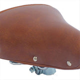 Retro Bike Saddle Soft Leather Bicycle Saddle Women Men for Vintage Handmade City Commuter Electric V1366-AZ2-W-21724