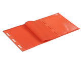 2pcs 5.4mm Beeswax Press Sheet Mould Foundation Foldable Silicone Beeswax Mold for Beekeeping Orange V1294-YM0523-3111220093211